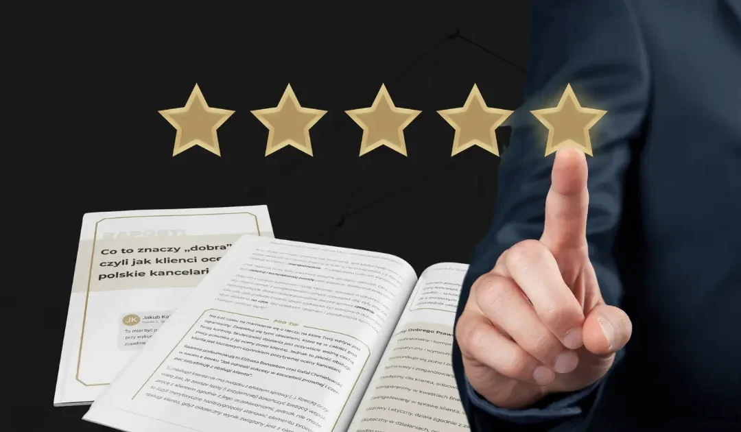 Co&nbsp;naprawdę wpływa na&nbsp;wybór kancelarii? Sprawdziłem 25 000+ opinii z&nbsp;Google